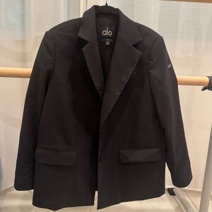 Alo Oversized Black Blazer